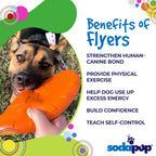SodaPup Bottle Top Flyer — Rubber Fetch Disc