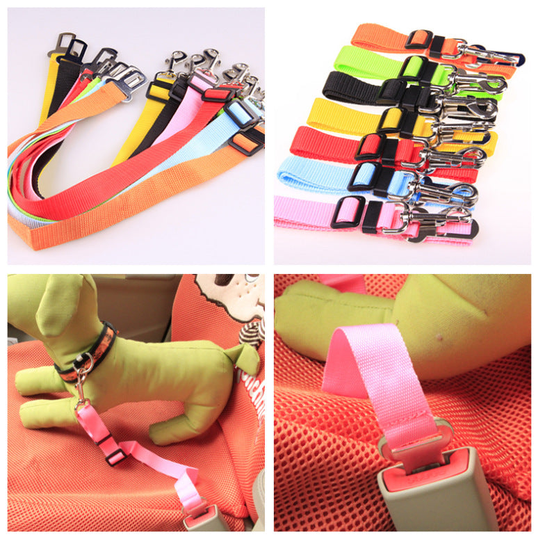 Adjustable Dog Car Travel Tether