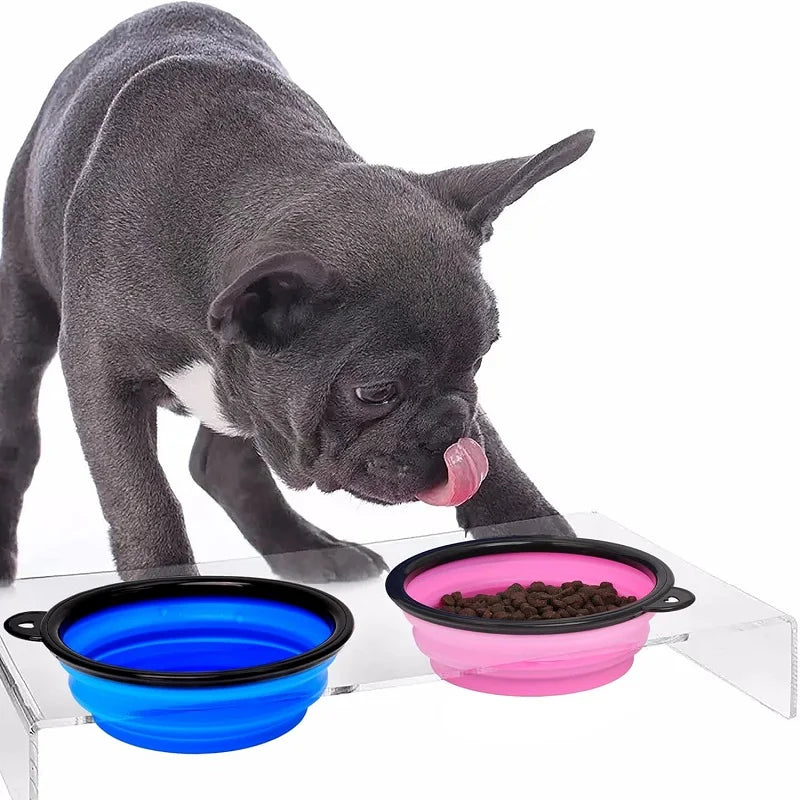 Collapsible Silicone Travel Dog Bowl