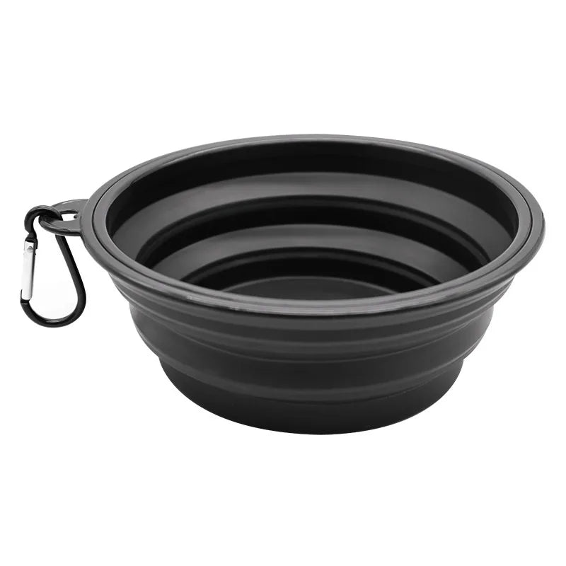 Collapsible Silicone Travel Dog Bowl