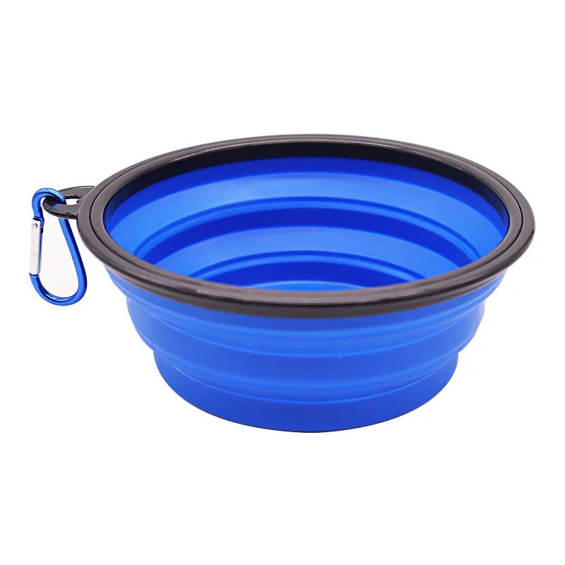 Collapsible Silicone Travel Dog Bowl