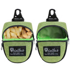 Dog Treat Training Pouch with Built-In Poop Bag Dispenser