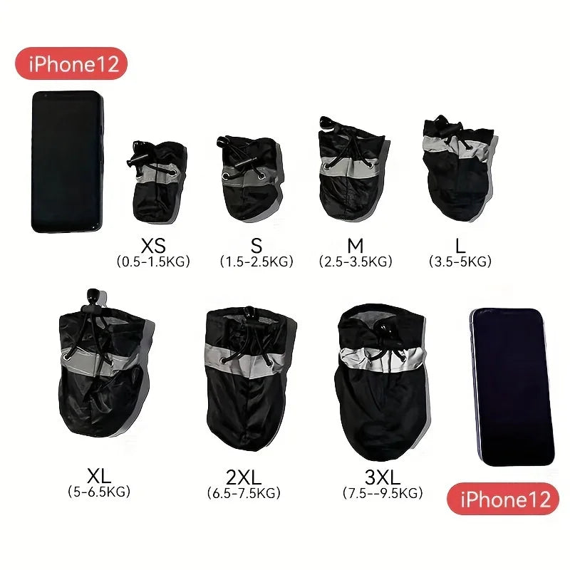 Everyday Dog Rain Booties — Set of 4