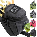Dog Treat Training Pouch with Built-In Poop Bag Dispenser