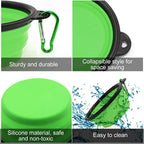 Collapsible Silicone Travel Dog Bowl