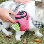 Dog Treat Training Pouch with Built-In Poop Bag Dispenser