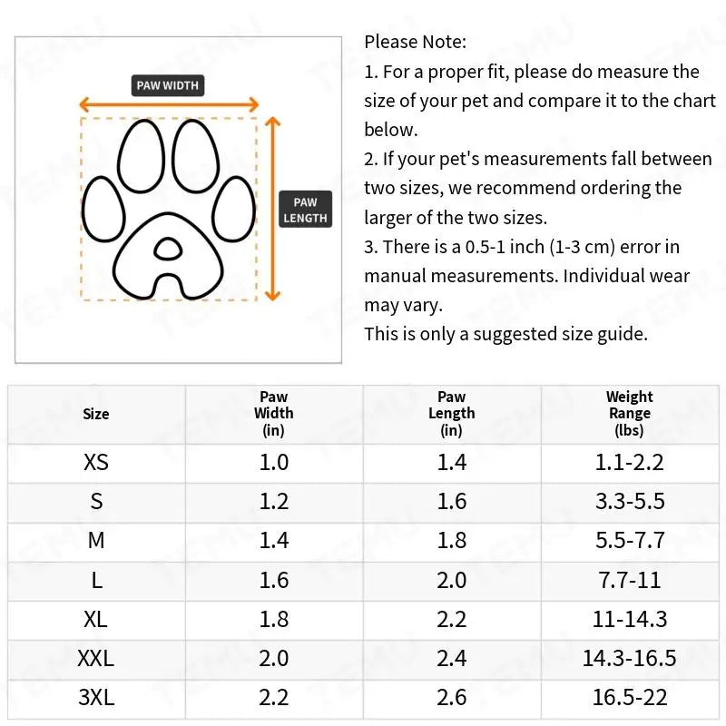 Everyday Dog Rain Booties — Set of 4