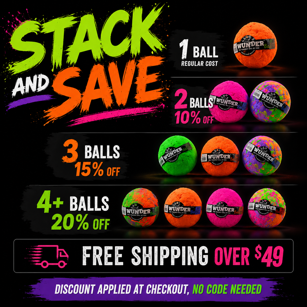 WUNDERball — Rubber Fetch Ball