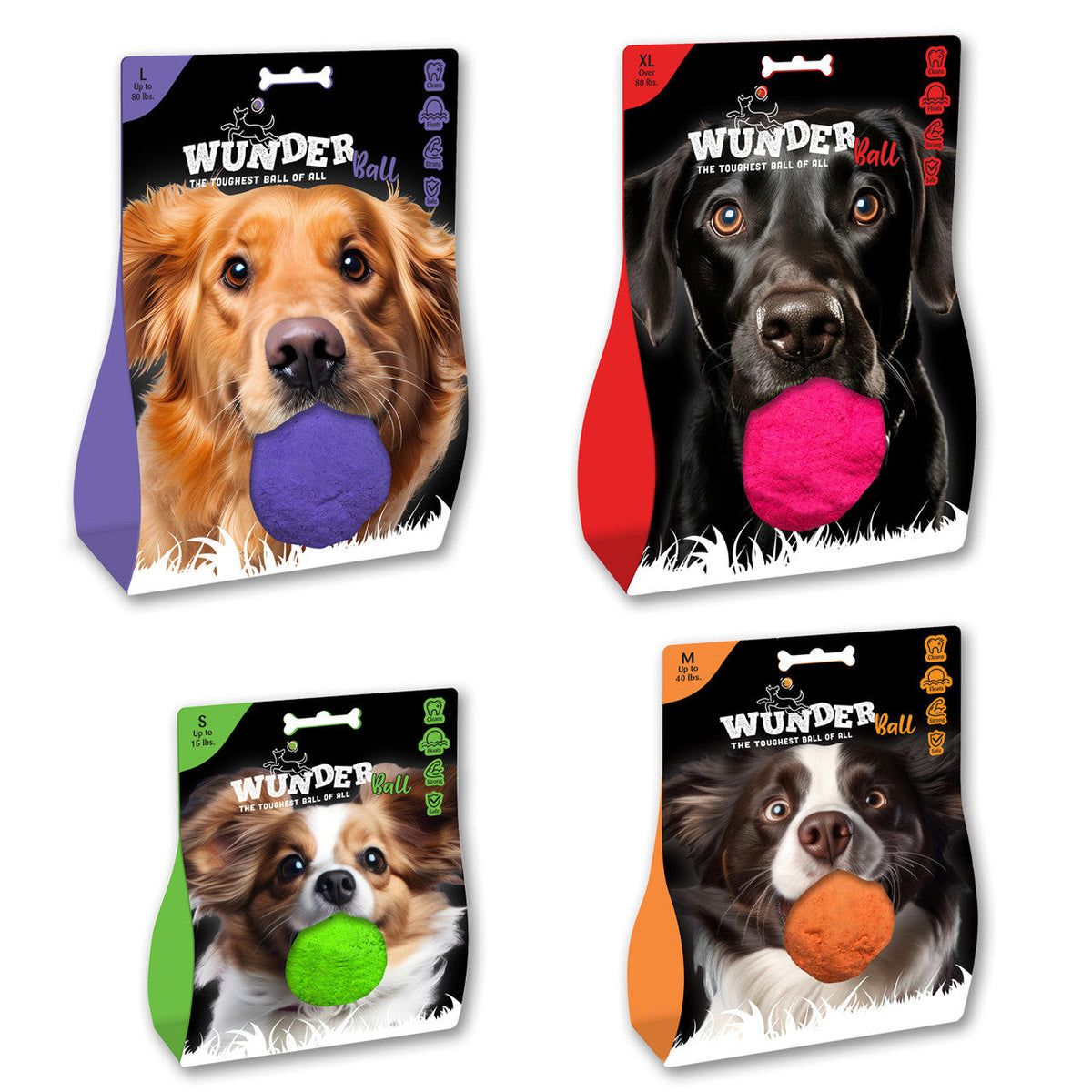 WUNDERball — Rubber Fetch Ball