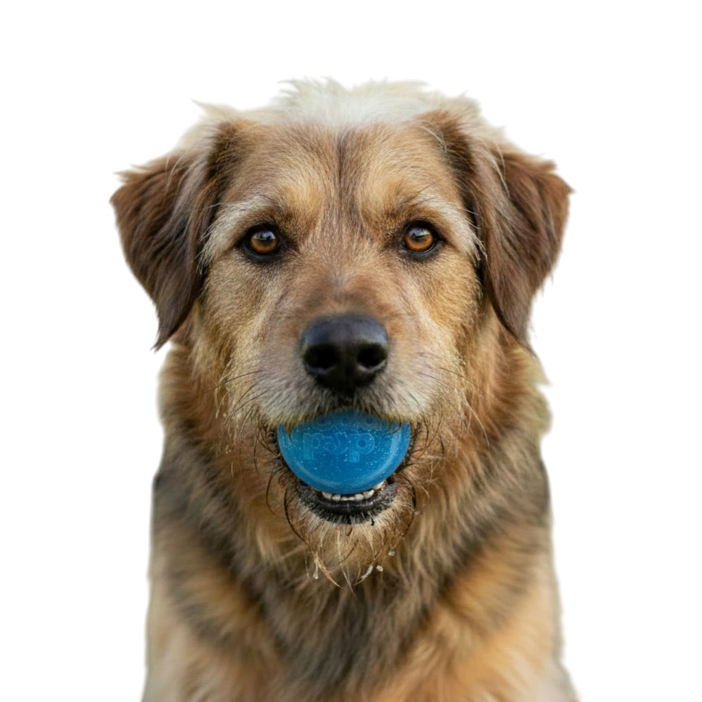SodaPup Glitter Ball — Fetch & Treat Toy