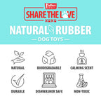Jeffers Wavy Ring Rubber Tug Toy
