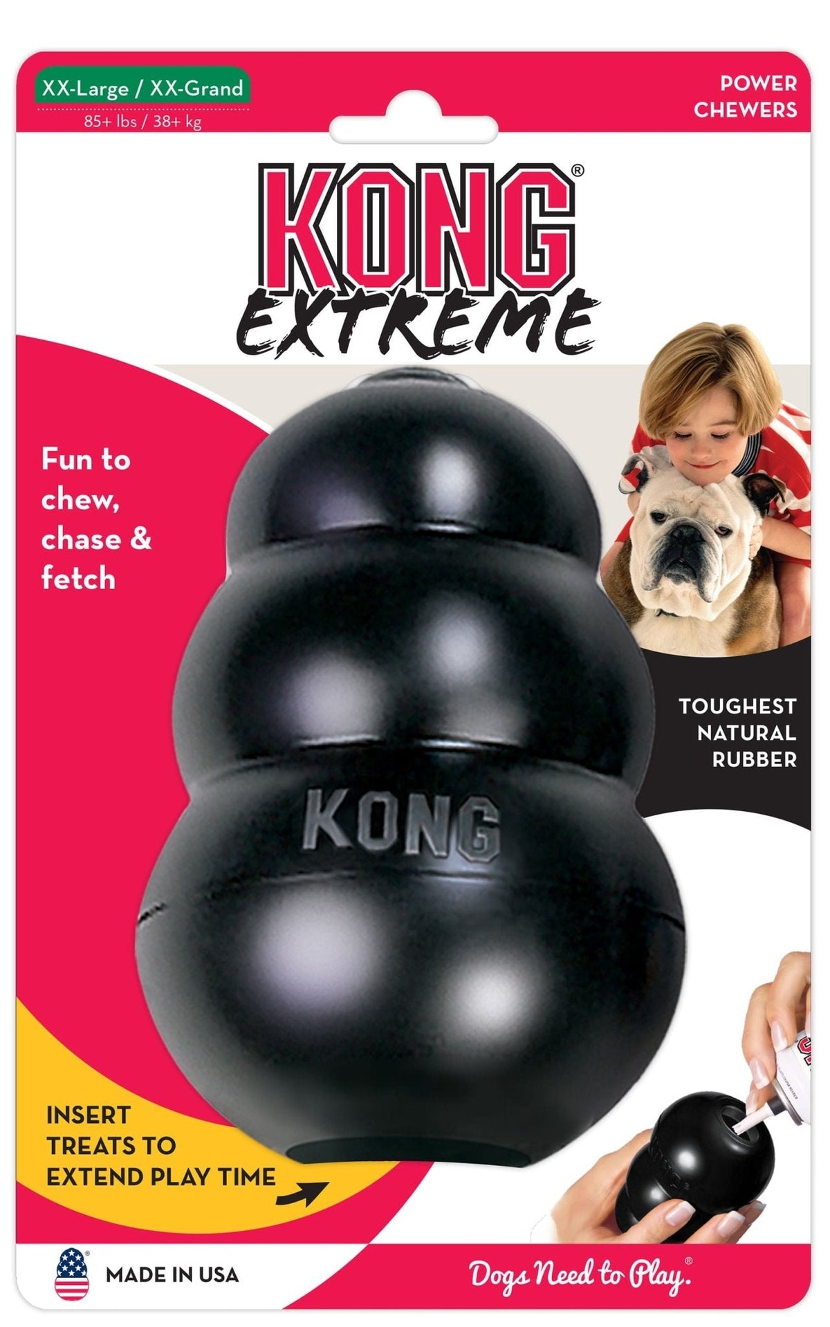 KONG Extreme — Treat-Stuffing Dog Toy