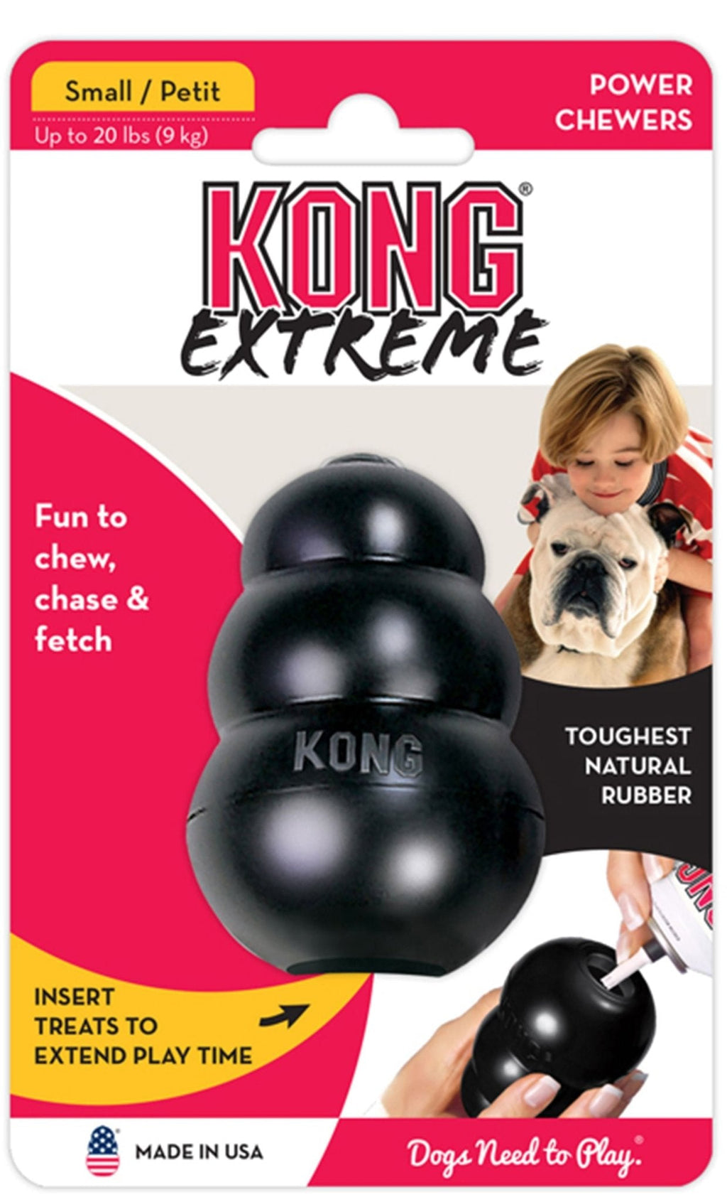 KONG Extreme — Treat-Stuffing Dog Toy