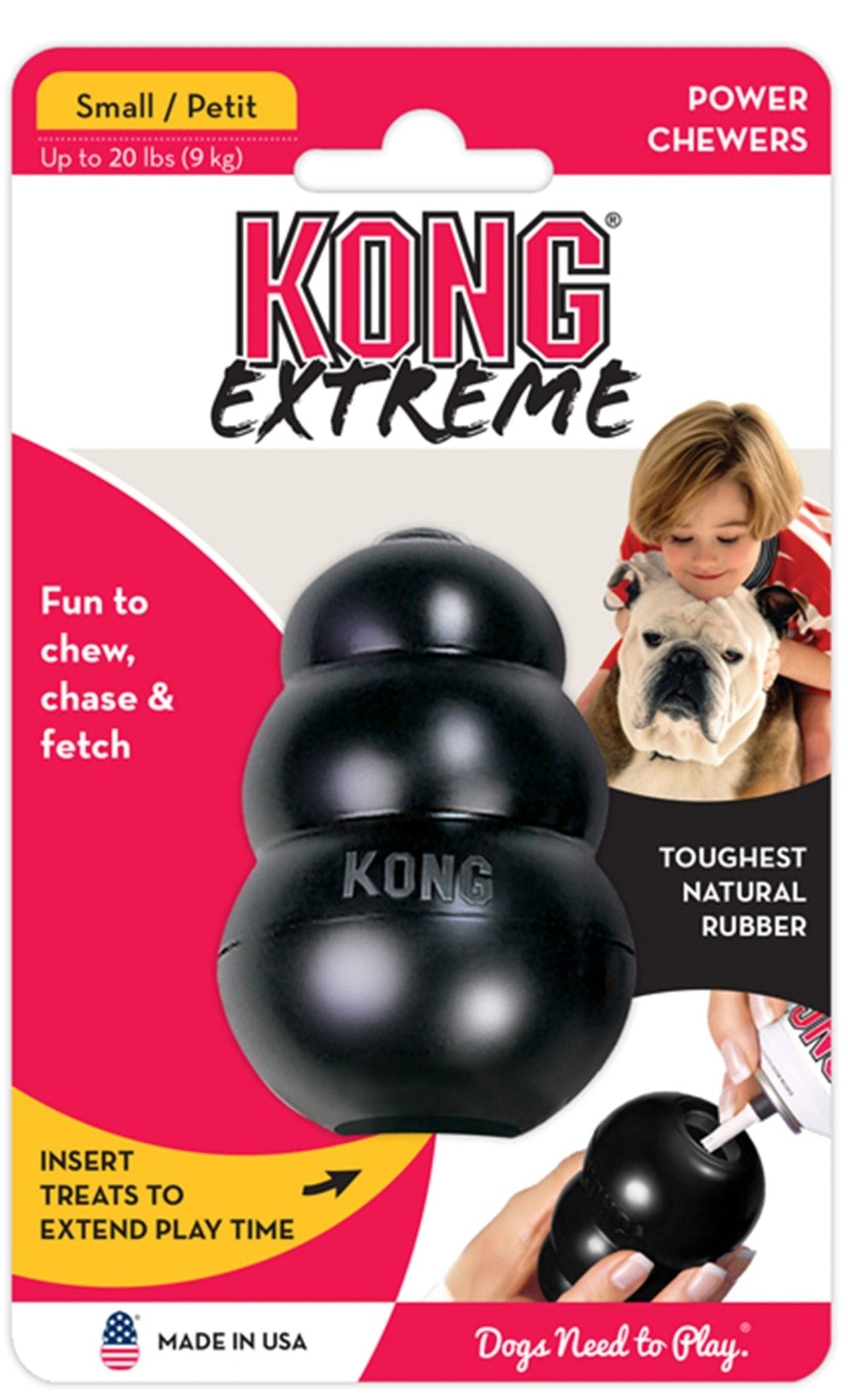 KONG Extreme — Treat-Stuffing Dog Toy