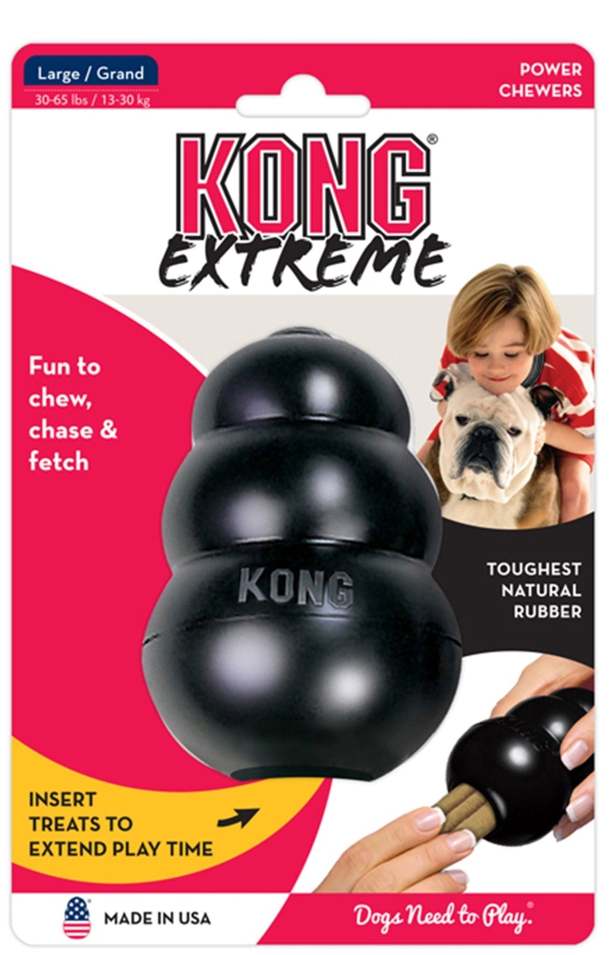 KONG Extreme — Treat-Stuffing Dog Toy