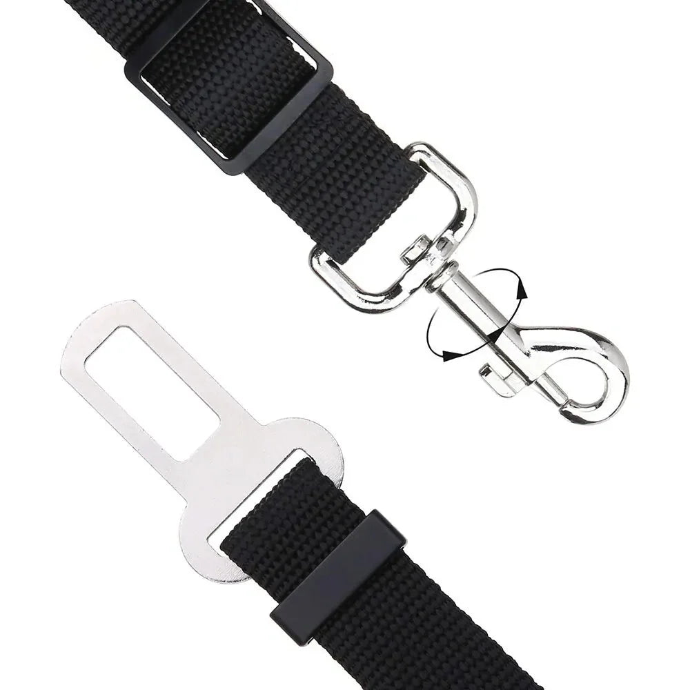 Adjustable Pet Car Seat-Belt Tether
