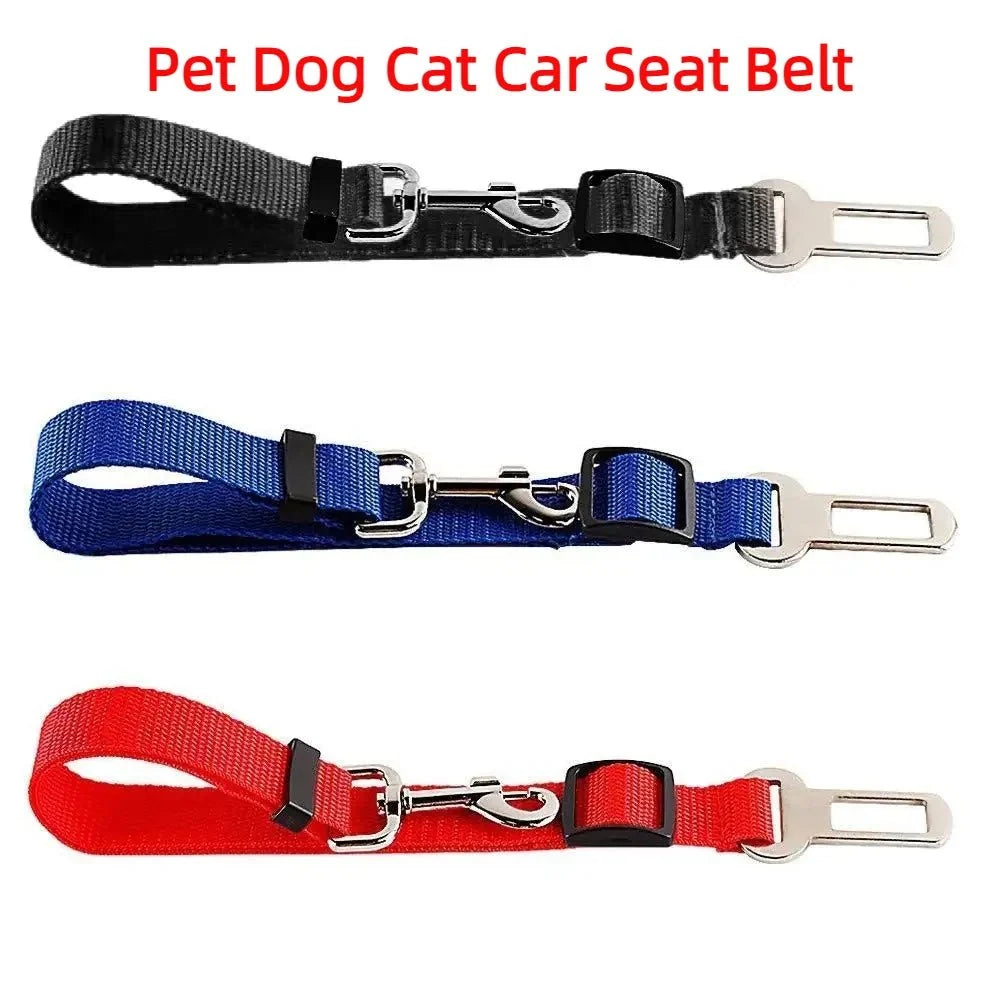 Adjustable Pet Car Seat-Belt Tether