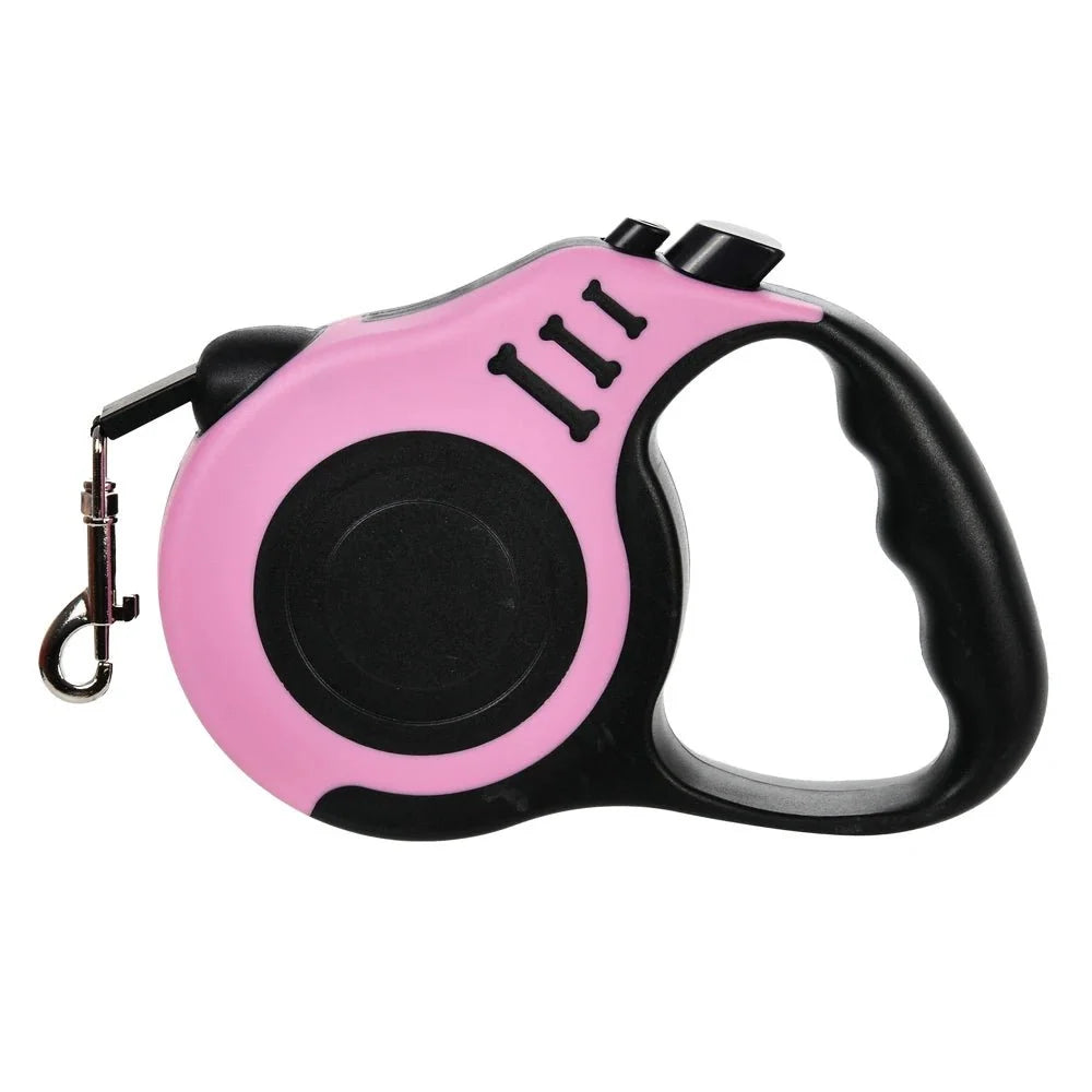 Retractable Dog Leash — 3 m / 5 m
