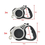 Retractable Dog Leash — 3 m / 5 m