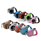 Retractable Dog Leash — 3 m / 5 m